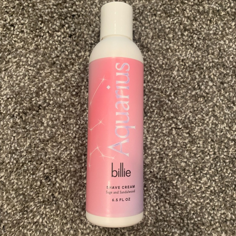 Billie shaving cream 
Zodiac edition